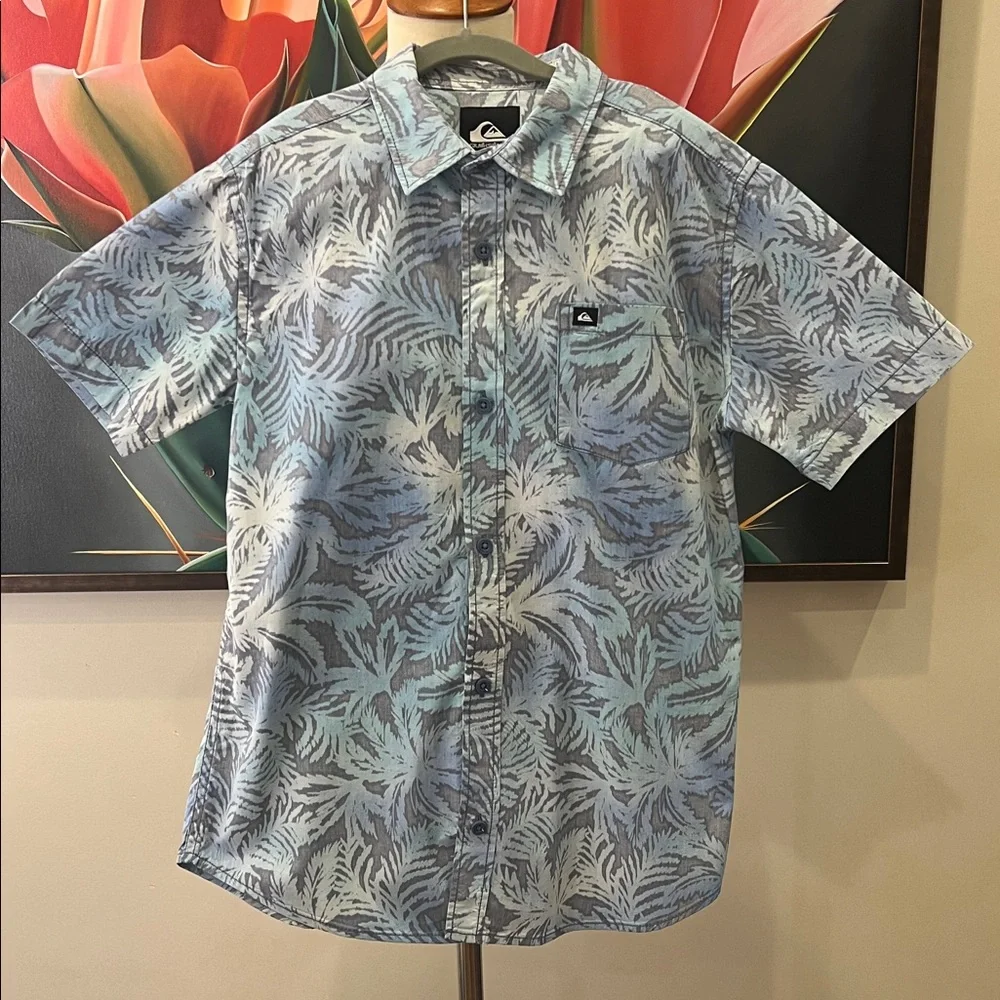 Quicksilver Apero Classic Short Sleeve Woven Shirt - Picture 2 of 4